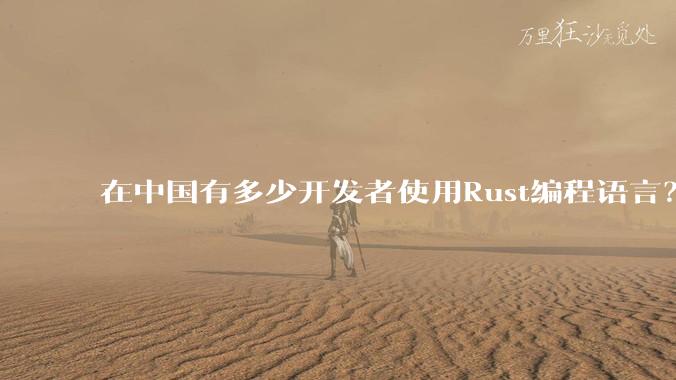 在中国有多少开发者使用Rust编程语言？